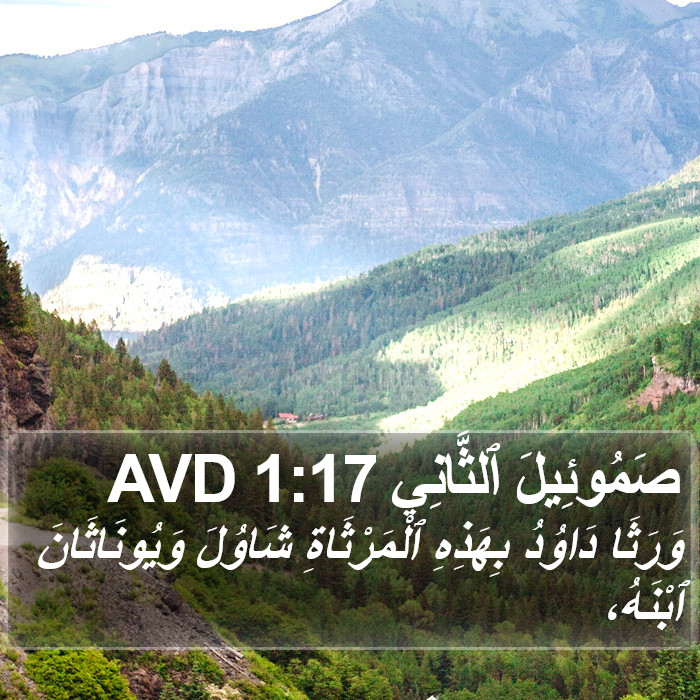 صَمُوئِيلَ ٱلثَّانِي 1:17 AVD Bible Study