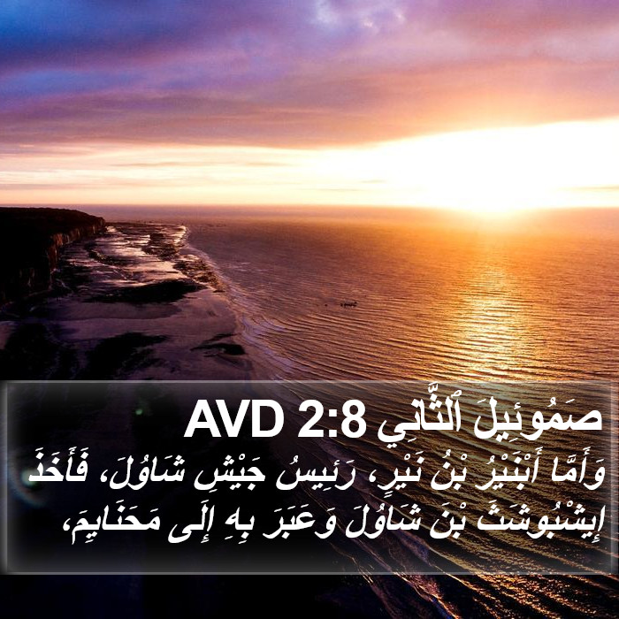صَمُوئِيلَ ٱلثَّانِي 2:8 AVD Bible Study