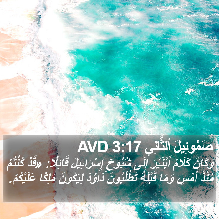 صَمُوئِيلَ ٱلثَّانِي 3:17 AVD Bible Study