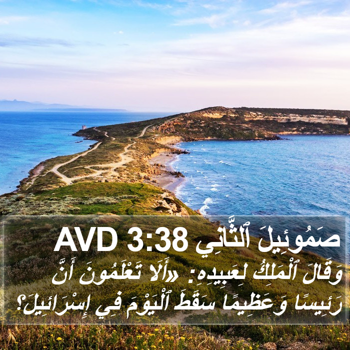 صَمُوئِيلَ ٱلثَّانِي 3:38 AVD Bible Study