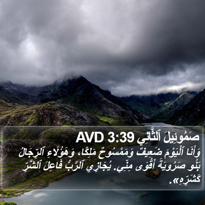 صَمُوئِيلَ ٱلثَّانِي 3:39 AVD Bible Study