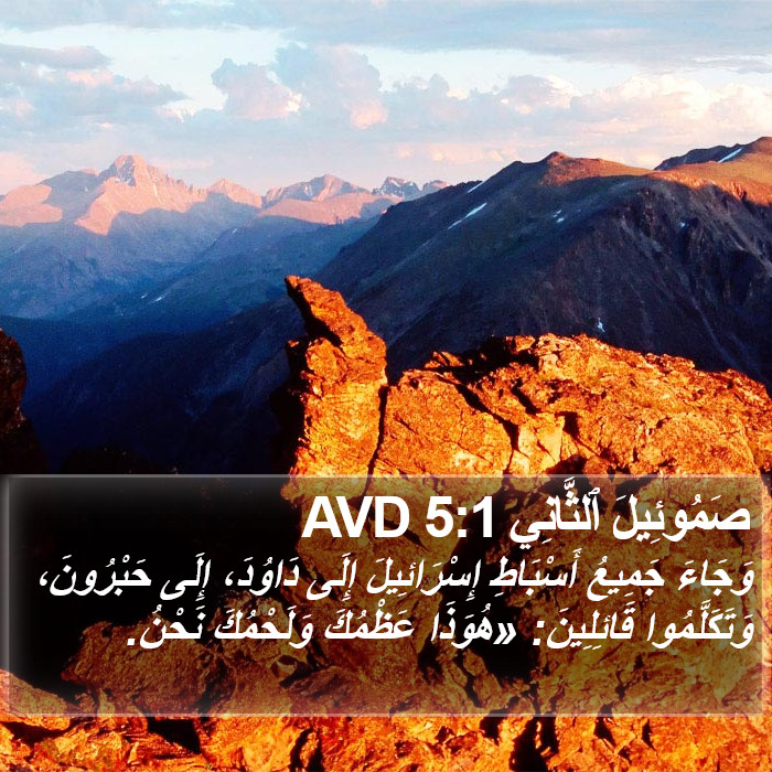 صَمُوئِيلَ ٱلثَّانِي 5:1 AVD Bible Study