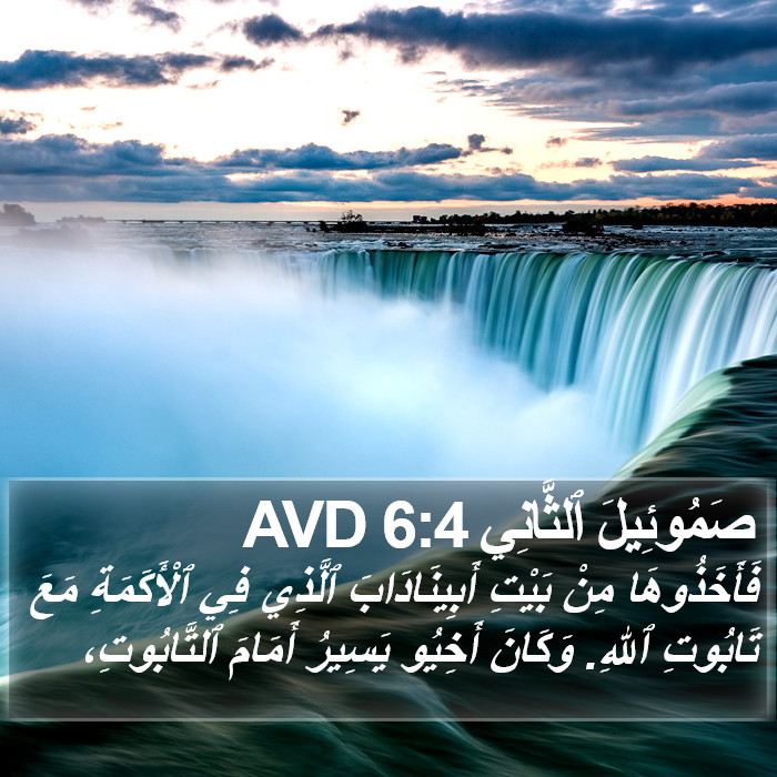 صَمُوئِيلَ ٱلثَّانِي 6:4 AVD Bible Study