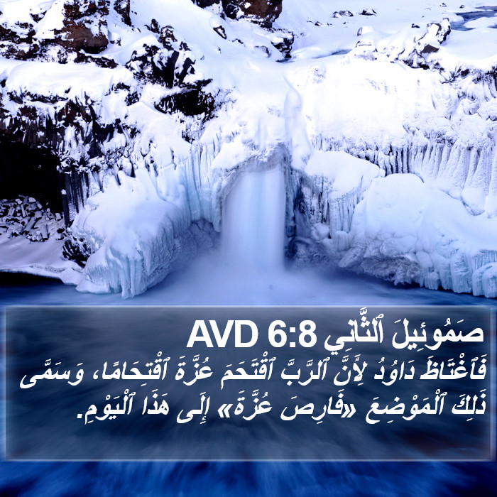 صَمُوئِيلَ ٱلثَّانِي 6:8 AVD Bible Study