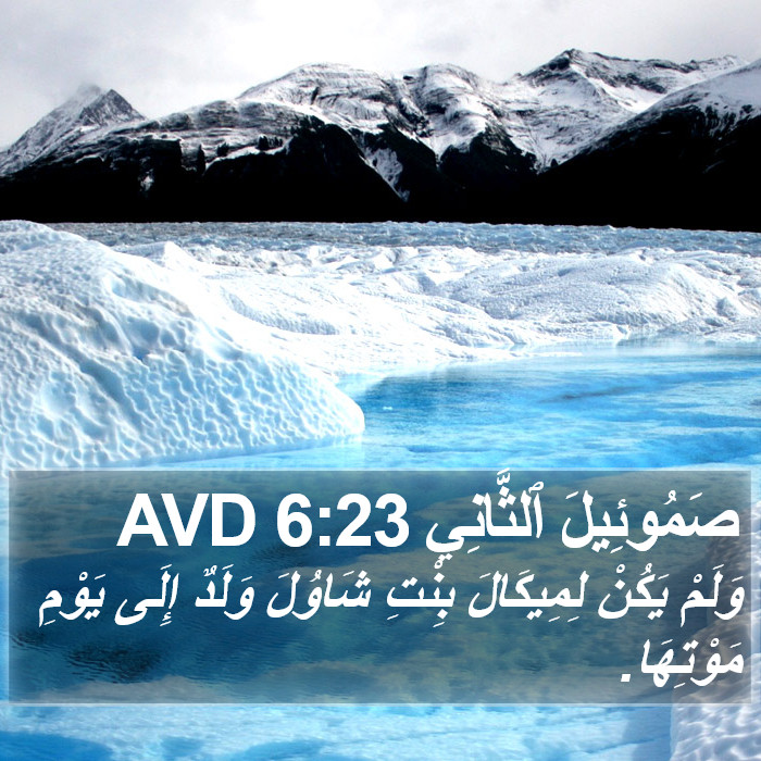 صَمُوئِيلَ ٱلثَّانِي 6:23 AVD Bible Study