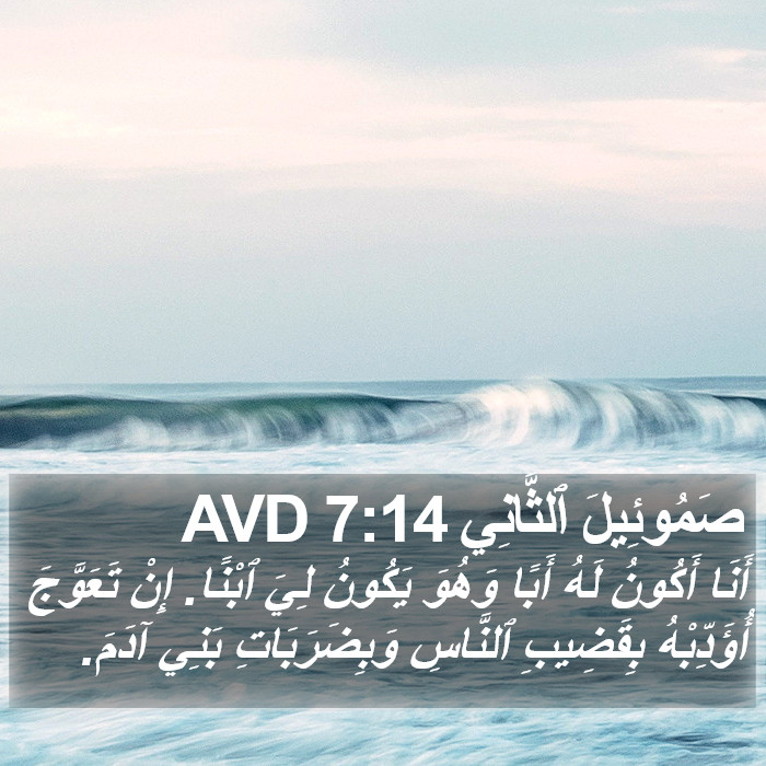 صَمُوئِيلَ ٱلثَّانِي 7:14 AVD Bible Study