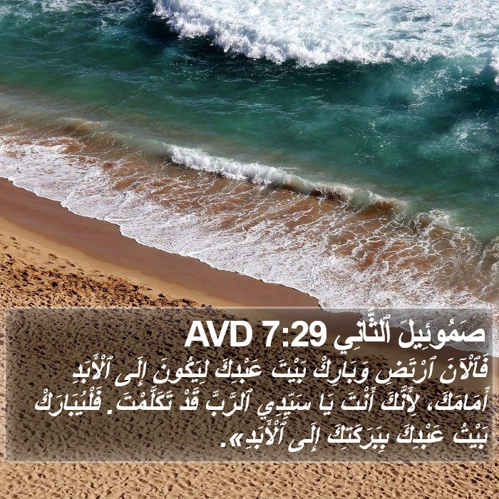 صَمُوئِيلَ ٱلثَّانِي 7:29 AVD Bible Study