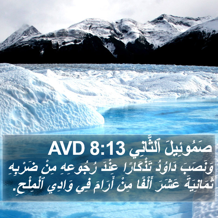صَمُوئِيلَ ٱلثَّانِي 8:13 AVD Bible Study