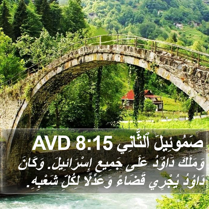 صَمُوئِيلَ ٱلثَّانِي 8:15 AVD Bible Study