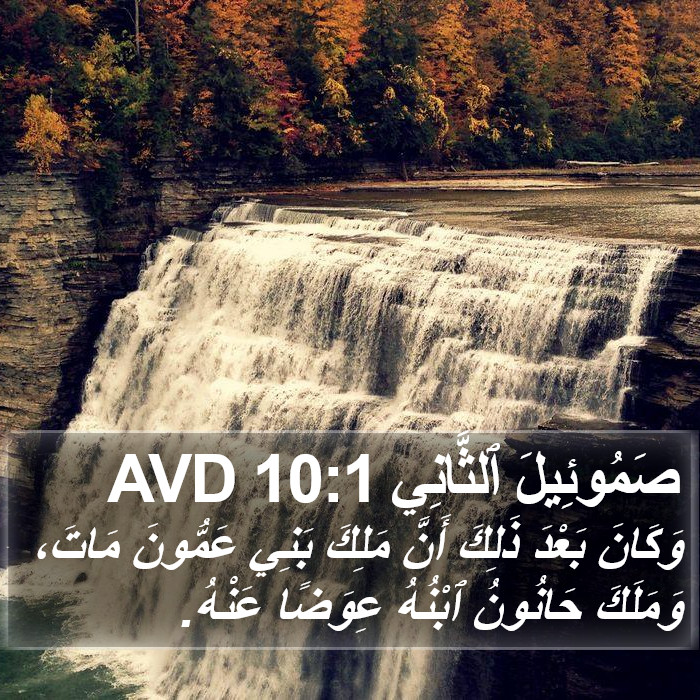 صَمُوئِيلَ ٱلثَّانِي 10:1 AVD Bible Study