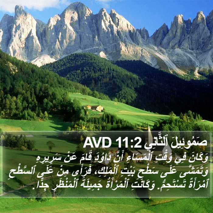 صَمُوئِيلَ ٱلثَّانِي 11:2 AVD Bible Study