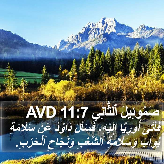 صَمُوئِيلَ ٱلثَّانِي 11:7 AVD Bible Study