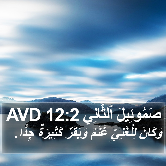 صَمُوئِيلَ ٱلثَّانِي 12:2 AVD Bible Study