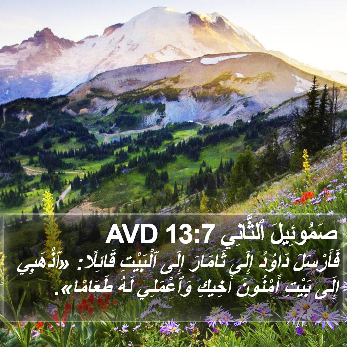 صَمُوئِيلَ ٱلثَّانِي 13:7 AVD Bible Study