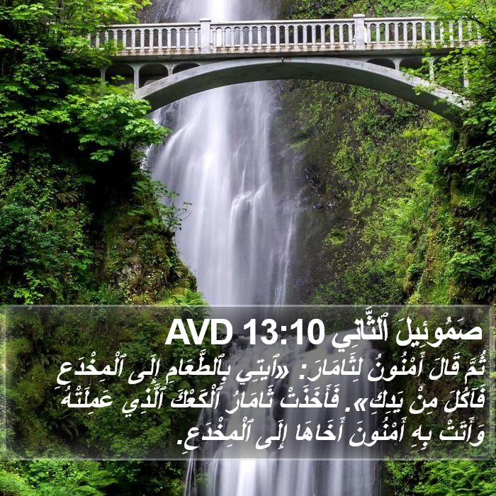 صَمُوئِيلَ ٱلثَّانِي 13:10 AVD Bible Study