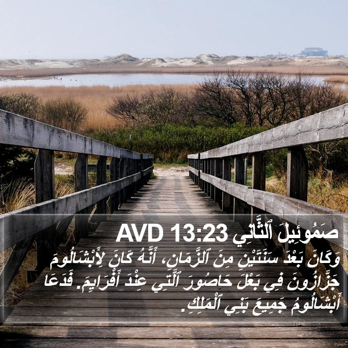 صَمُوئِيلَ ٱلثَّانِي 13:23 AVD Bible Study