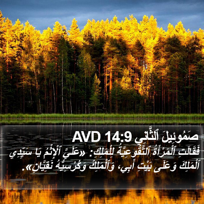 صَمُوئِيلَ ٱلثَّانِي 14:9 AVD Bible Study