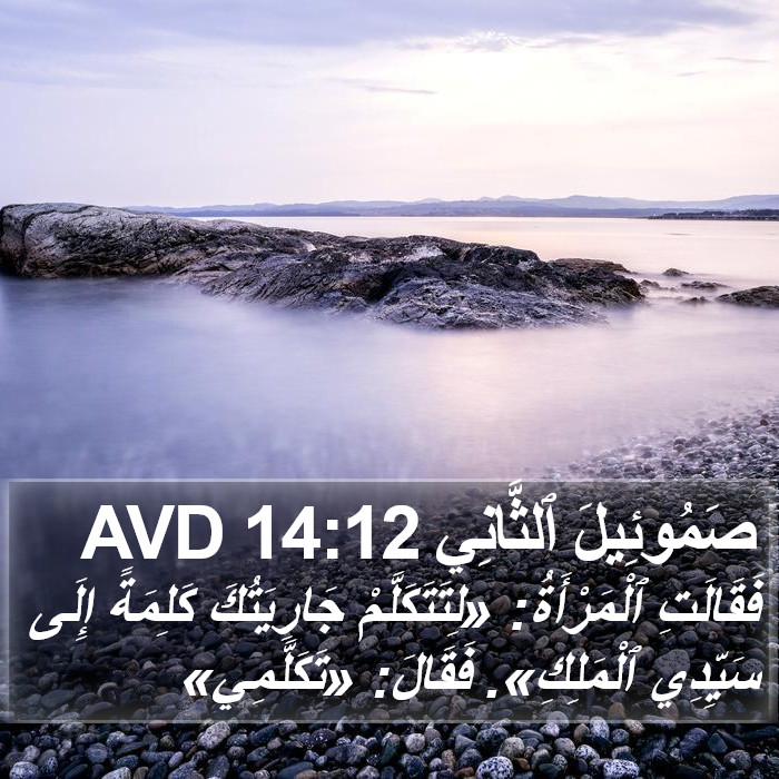 صَمُوئِيلَ ٱلثَّانِي 14:12 AVD Bible Study