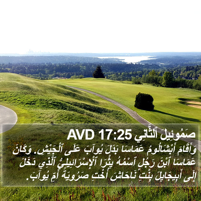 صَمُوئِيلَ ٱلثَّانِي 17:25 AVD Bible Study