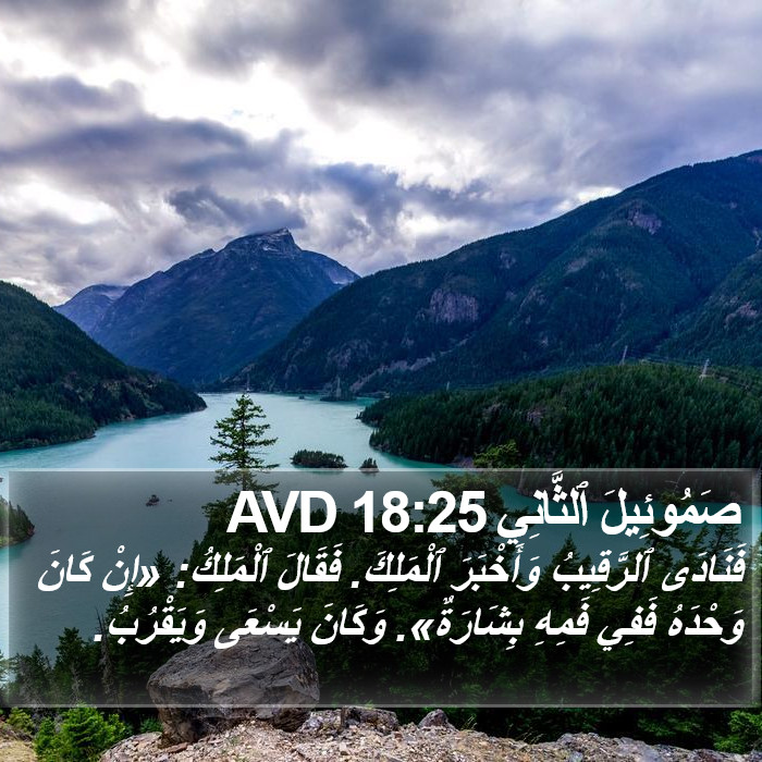 صَمُوئِيلَ ٱلثَّانِي 18:25 AVD Bible Study