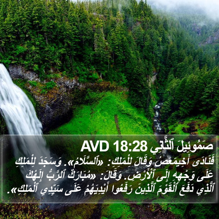 صَمُوئِيلَ ٱلثَّانِي 18:28 AVD Bible Study