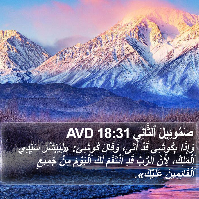 صَمُوئِيلَ ٱلثَّانِي 18:31 AVD Bible Study