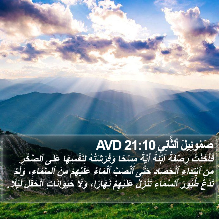 صَمُوئِيلَ ٱلثَّانِي 21:10 AVD Bible Study