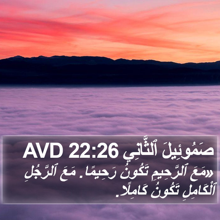 صَمُوئِيلَ ٱلثَّانِي 22:26 AVD Bible Study