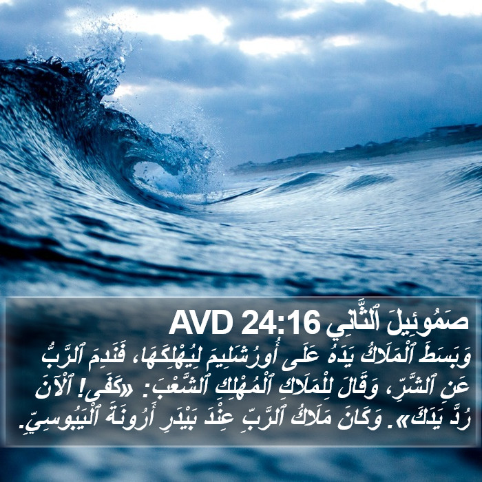 صَمُوئِيلَ ٱلثَّانِي 24:16 AVD Bible Study