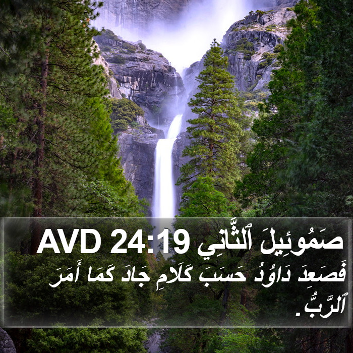 صَمُوئِيلَ ٱلثَّانِي 24:19 AVD Bible Study