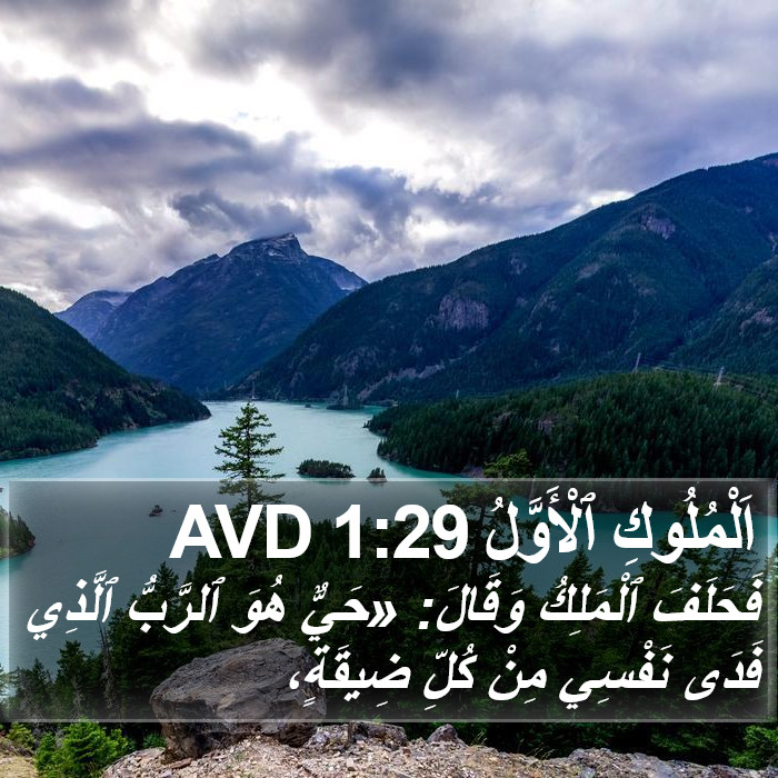 اَلْمُلُوكِ ٱلْأَوَّلُ 1:29 AVD Bible Study