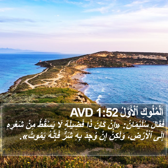 اَلْمُلُوكِ ٱلْأَوَّلُ 1:52 AVD Bible Study