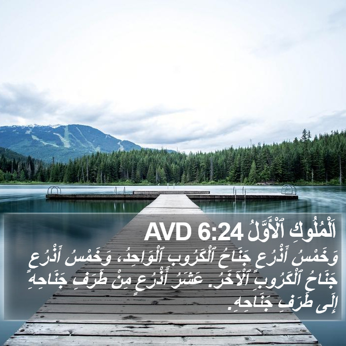 اَلْمُلُوكِ ٱلْأَوَّلُ 6:24 AVD Bible Study