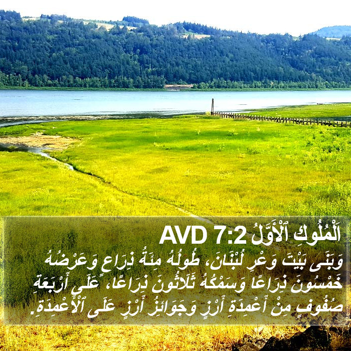 اَلْمُلُوكِ ٱلْأَوَّلُ 7:2 AVD Bible Study