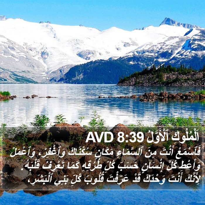 اَلْمُلُوكِ ٱلْأَوَّلُ 8:39 AVD Bible Study