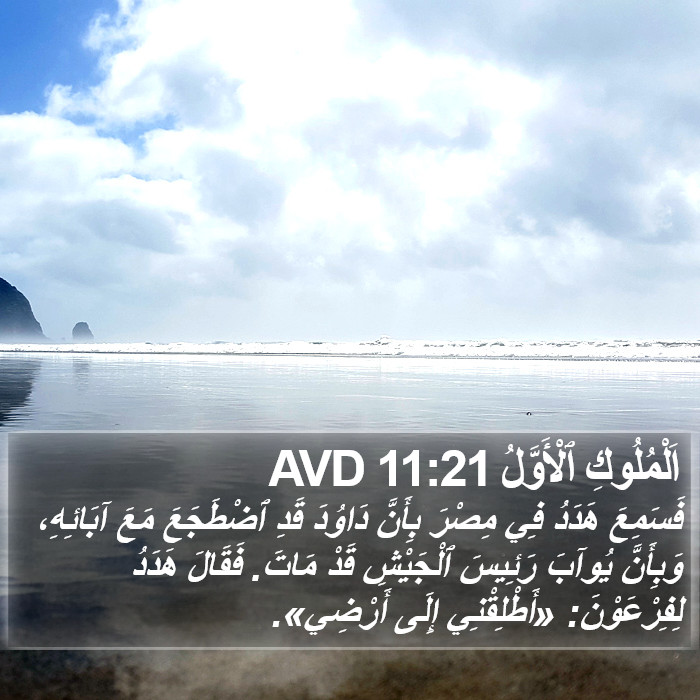 اَلْمُلُوكِ ٱلْأَوَّلُ 11:21 AVD Bible Study