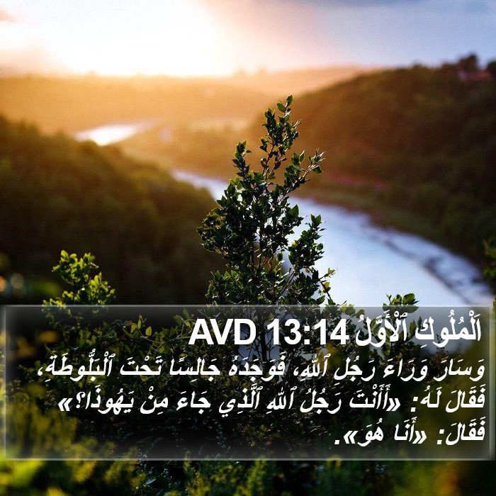 اَلْمُلُوكِ ٱلْأَوَّلُ 13:14 AVD Bible Study