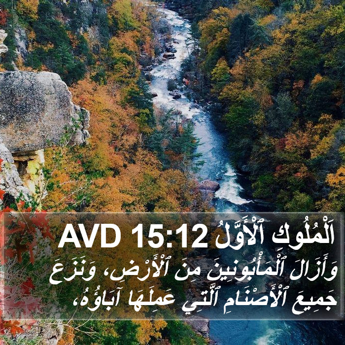 اَلْمُلُوكِ ٱلْأَوَّلُ 15:12 AVD Bible Study