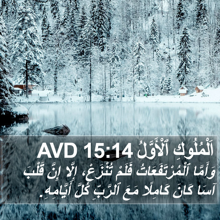 اَلْمُلُوكِ ٱلْأَوَّلُ 15:14 AVD Bible Study