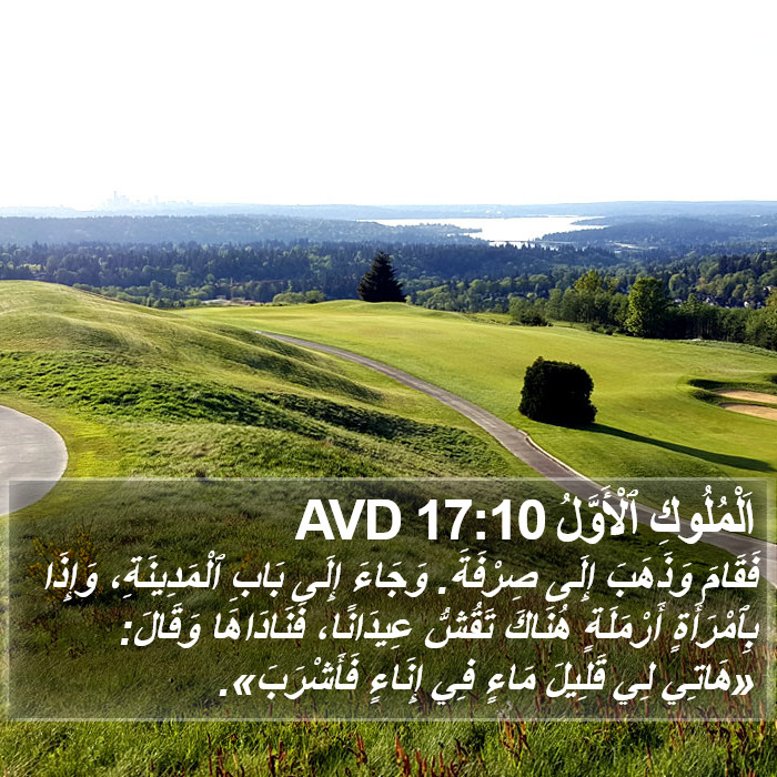 اَلْمُلُوكِ ٱلْأَوَّلُ 17:10 AVD Bible Study