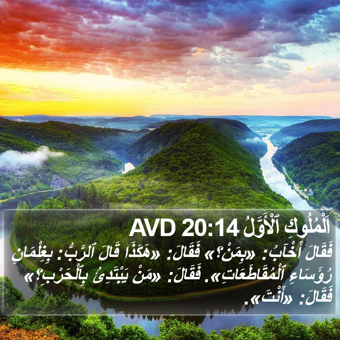 اَلْمُلُوكِ ٱلْأَوَّلُ 20:14 AVD Bible Study