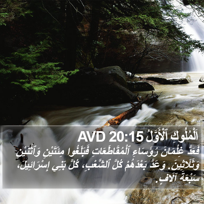 اَلْمُلُوكِ ٱلْأَوَّلُ 20:15 AVD Bible Study