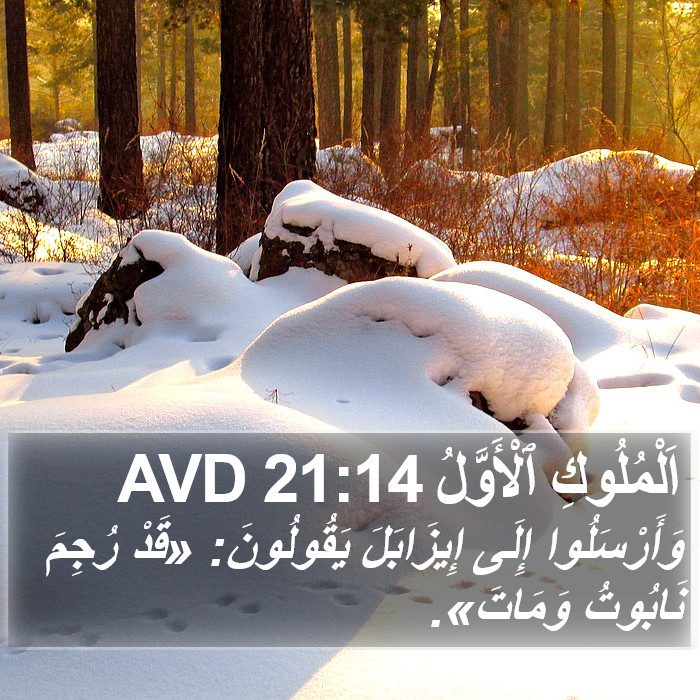 اَلْمُلُوكِ ٱلْأَوَّلُ 21:14 AVD Bible Study