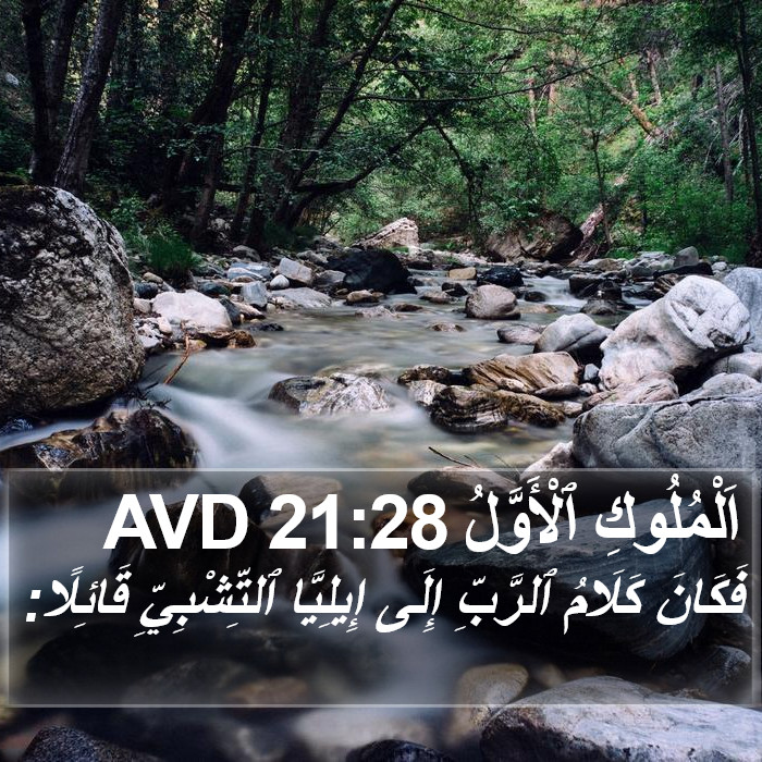 اَلْمُلُوكِ ٱلْأَوَّلُ 21:28 AVD Bible Study