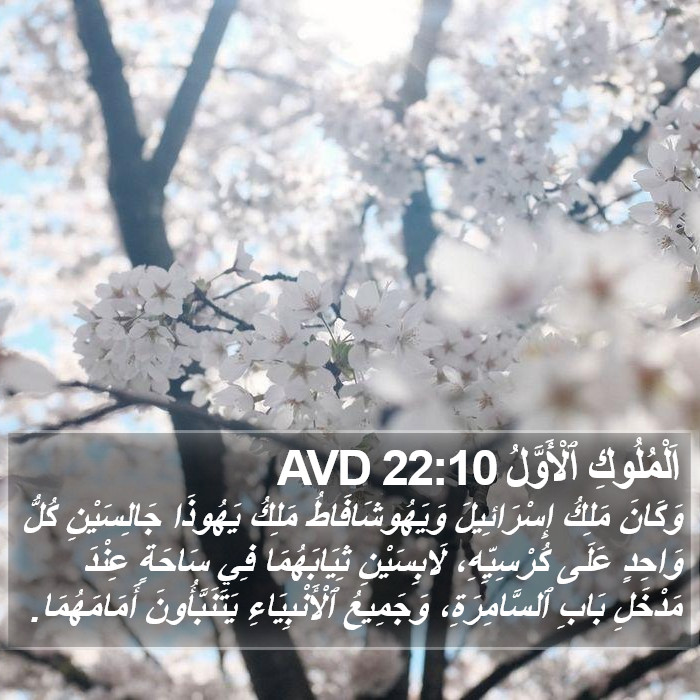 اَلْمُلُوكِ ٱلْأَوَّلُ 22:10 AVD Bible Study