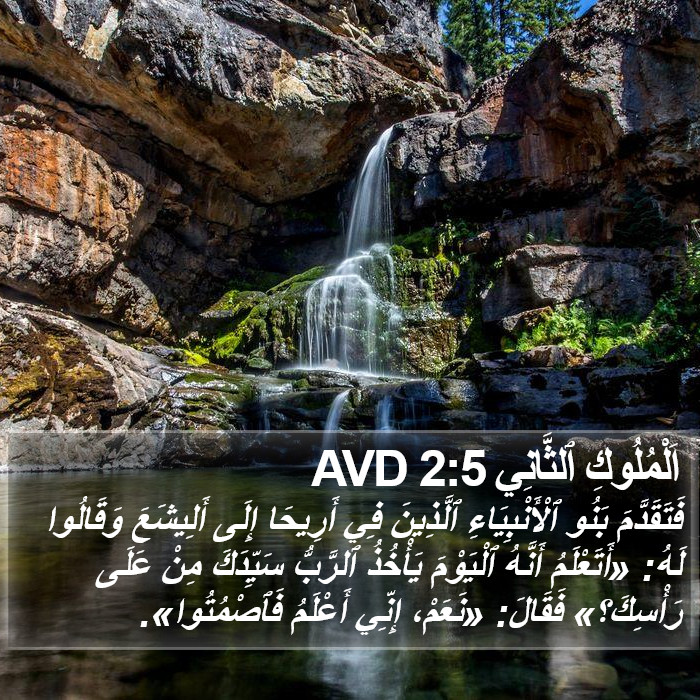 اَلْمُلُوكِ ٱلثَّانِي 2:5 AVD Bible Study