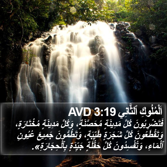 اَلْمُلُوكِ ٱلثَّانِي 3:19 AVD Bible Study