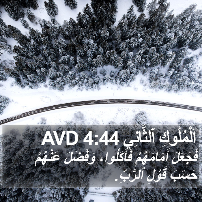 اَلْمُلُوكِ ٱلثَّانِي 4:44 AVD Bible Study