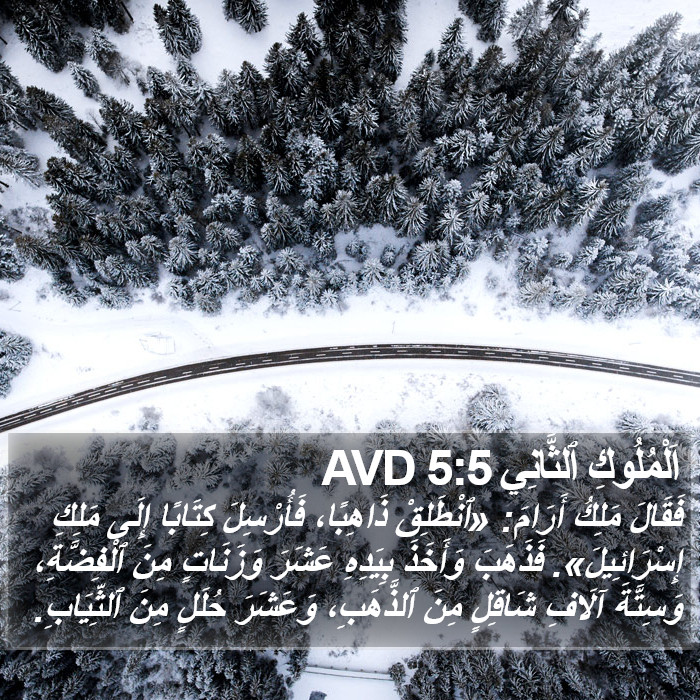 اَلْمُلُوكِ ٱلثَّانِي 5:5 AVD Bible Study