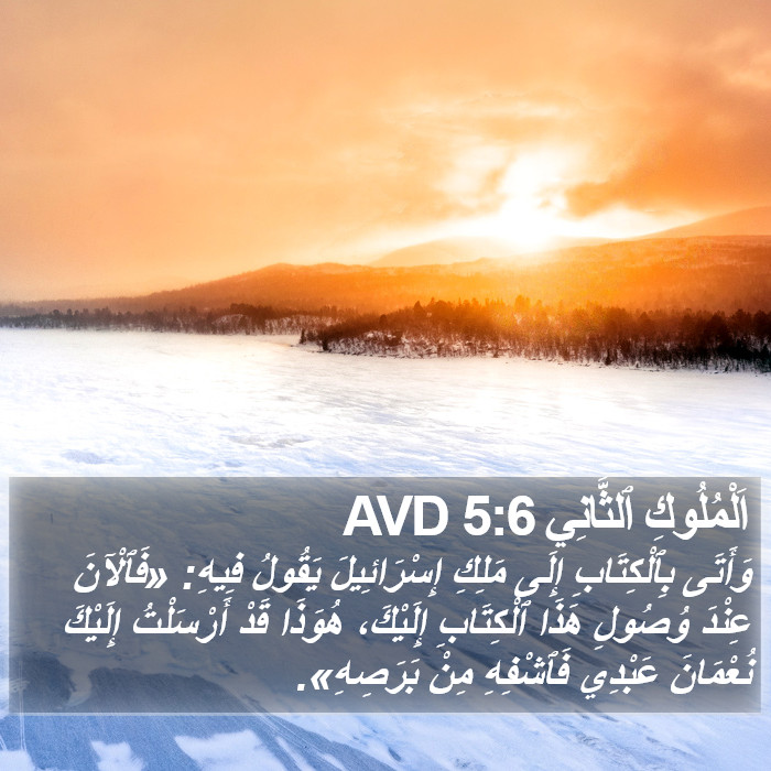 اَلْمُلُوكِ ٱلثَّانِي 5:6 AVD Bible Study